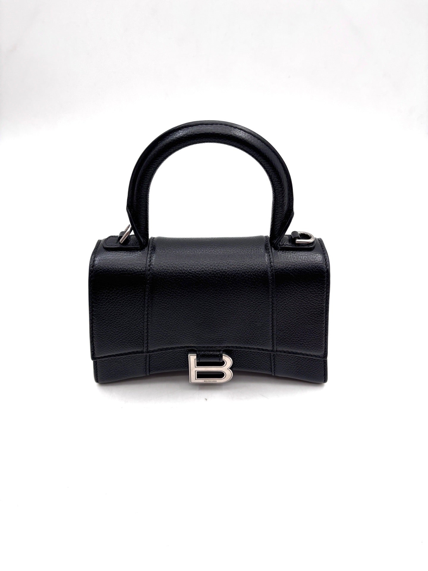 Balenciaga - Hourglass - Leather - Black - (mini)
