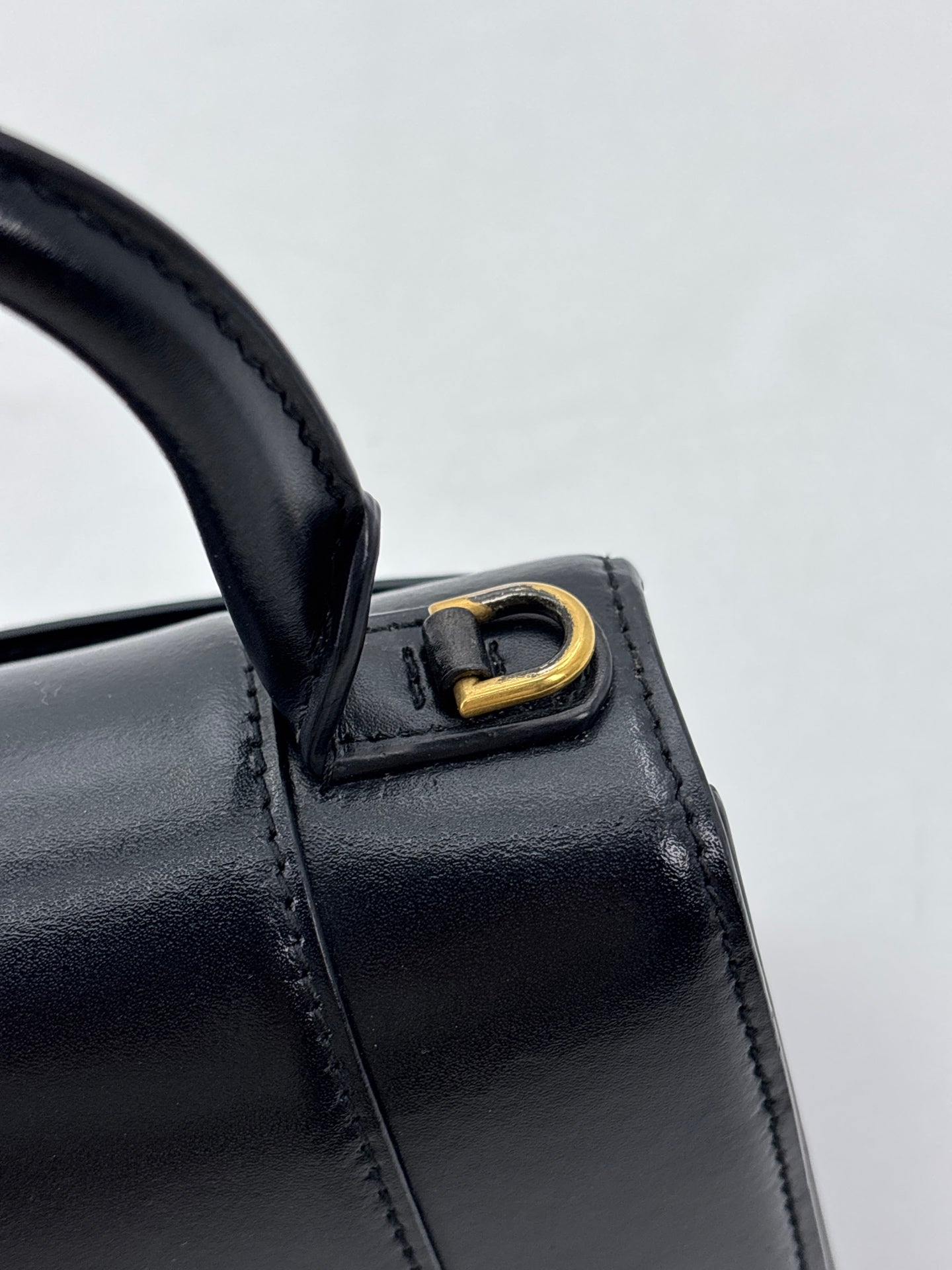 Balenciaga - Hourglass - Leather - Black - (mini)