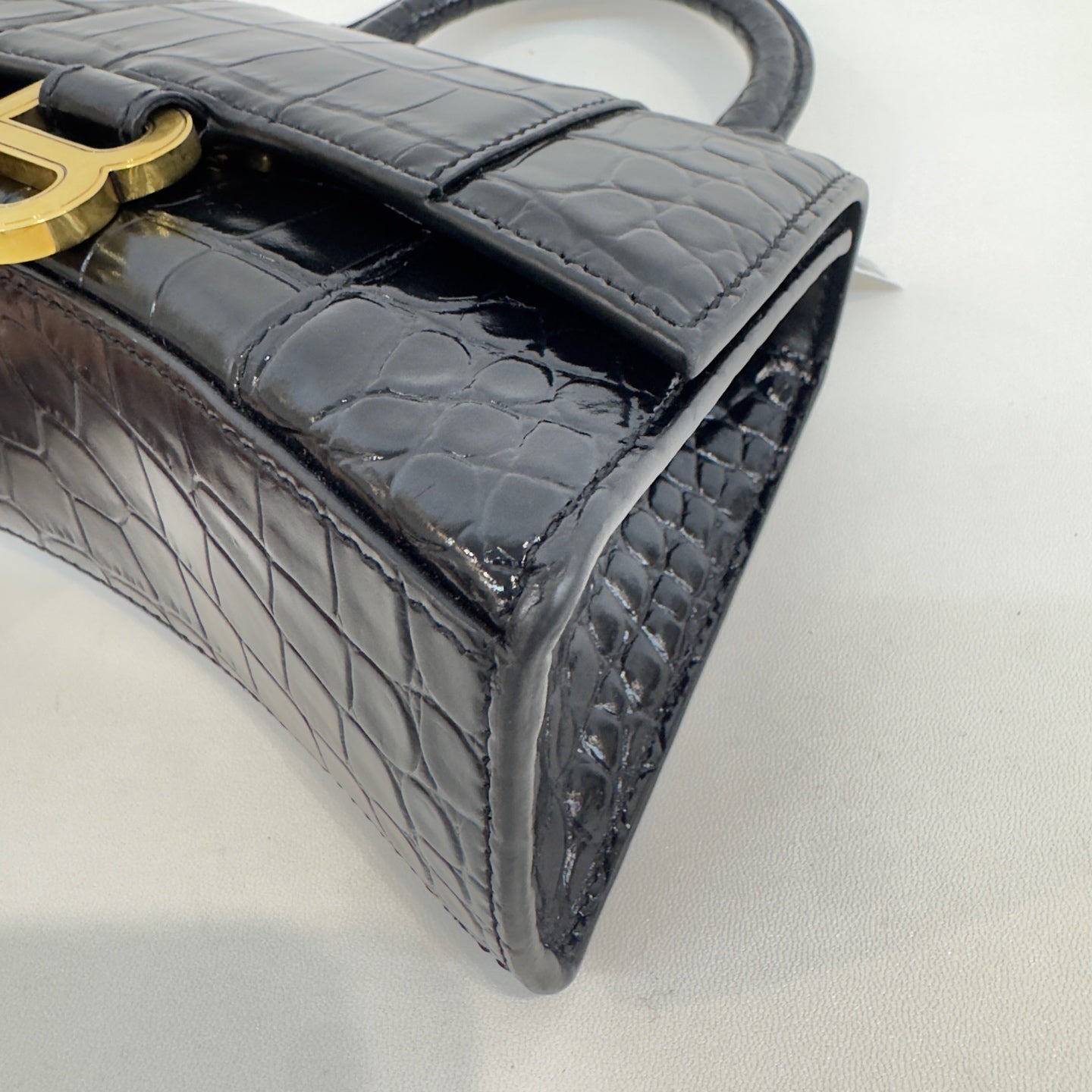 Balenciaga - Hourglass - Leather - Black - (mini)