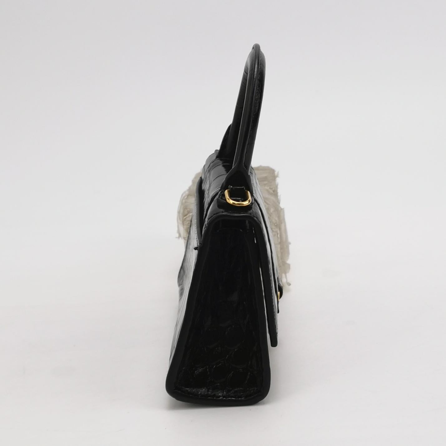 Balenciaga - Hourglass - Leather - Black - (mini)