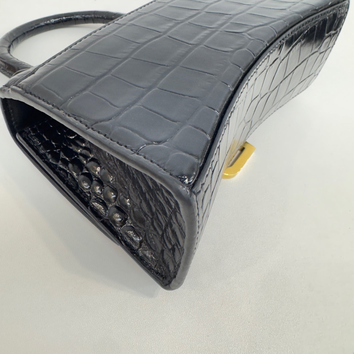 Balenciaga - Hourglass - Leather - Black - (mini)