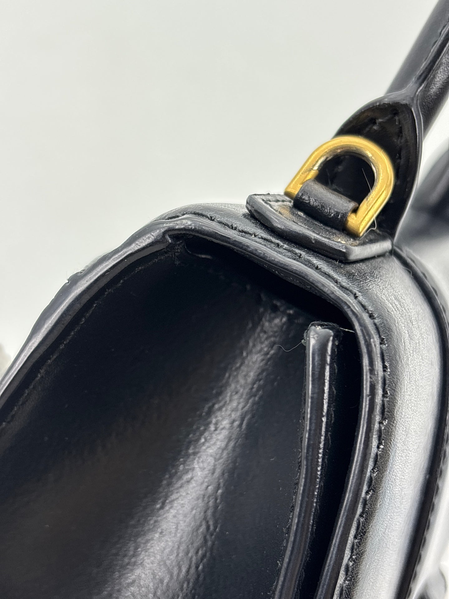 Balenciaga - Hourglass - Leather - Black - (mini)
