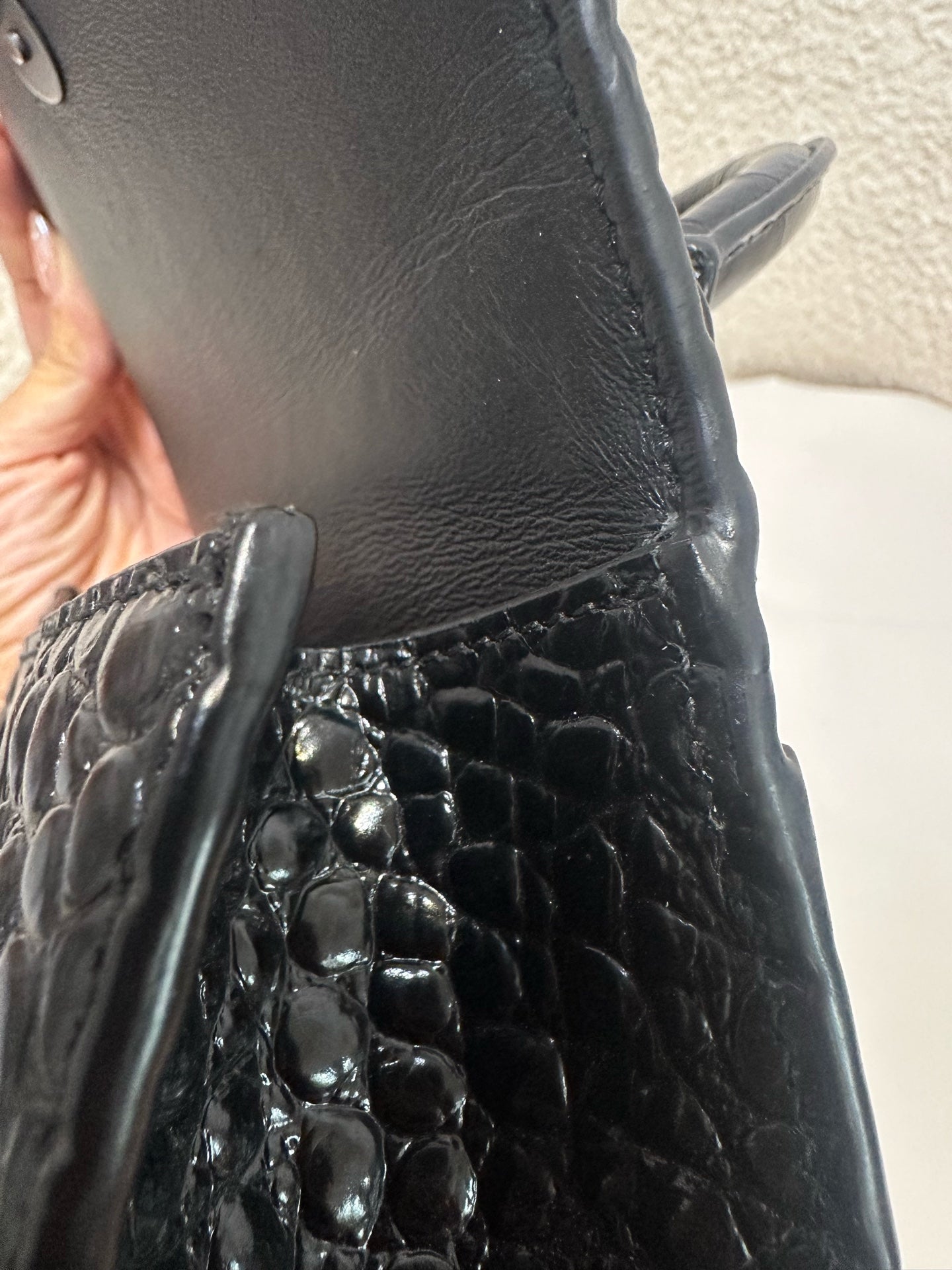 Balenciaga - Hourglass - Leather - Black - (mini)