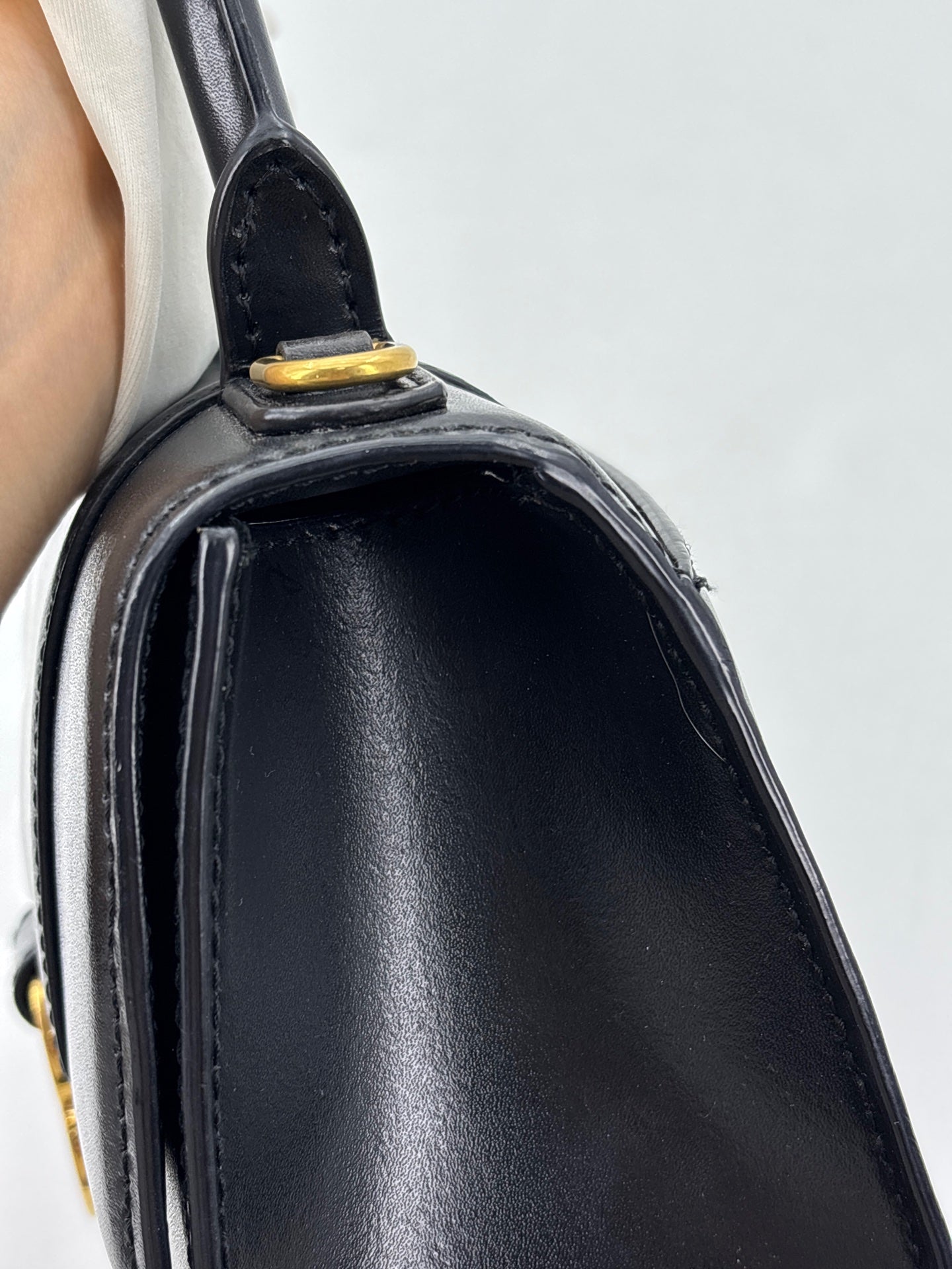 Balenciaga - Hourglass - Leather - Black - (mini)