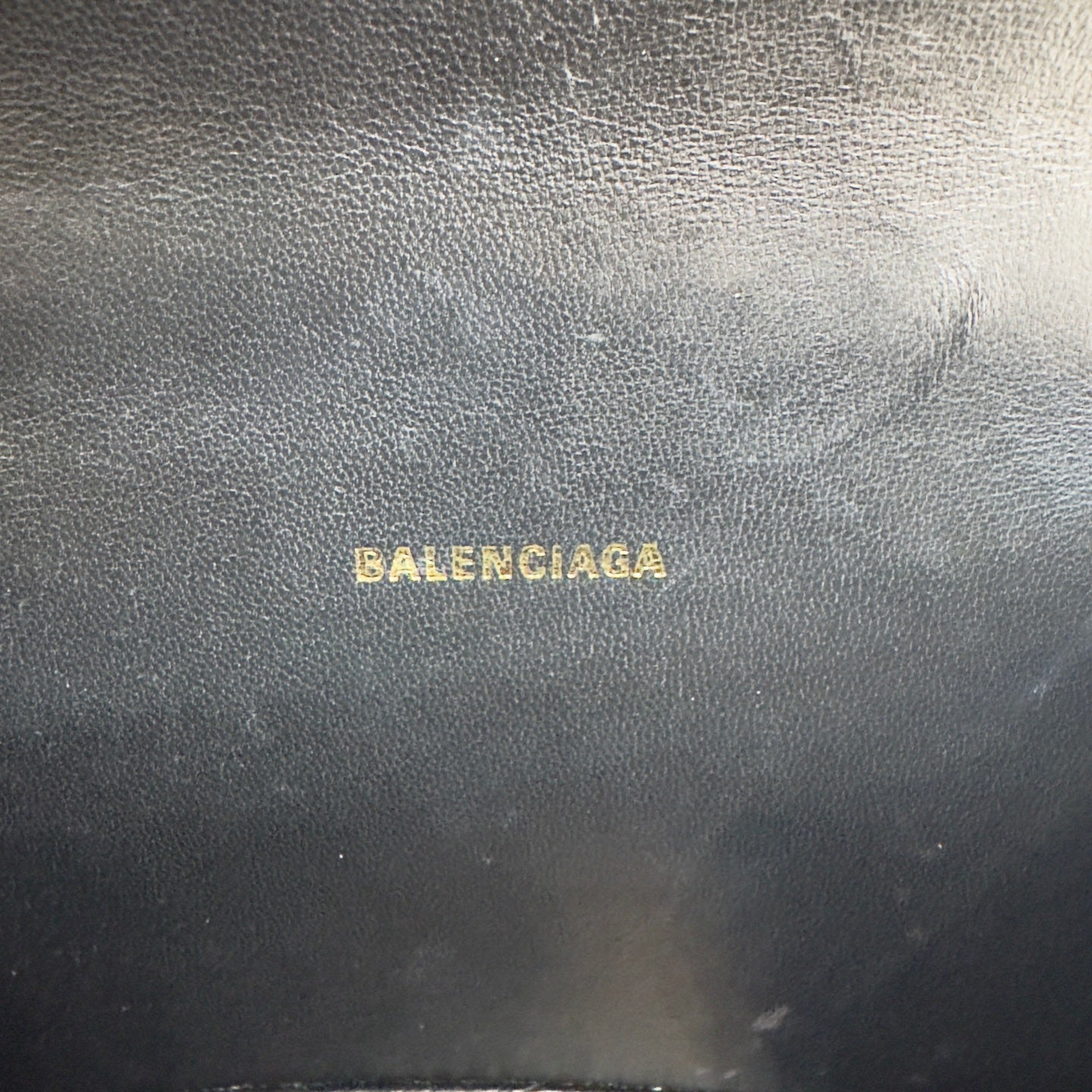 Balenciaga - Hourglass - Leather - Black - (mini)