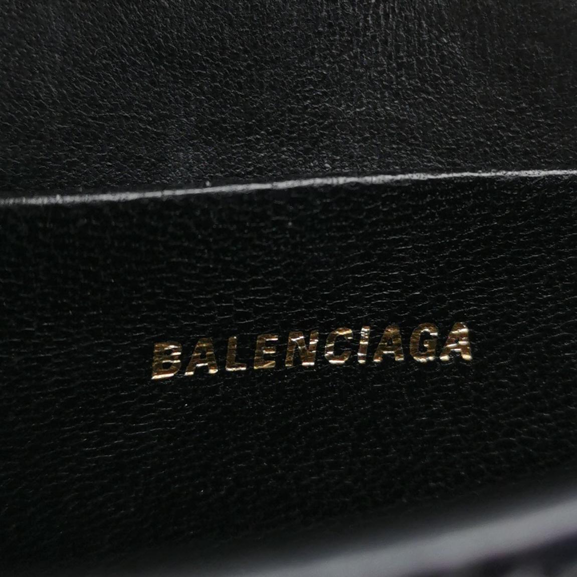 Balenciaga - Hourglass - Leather - Black - (mini)