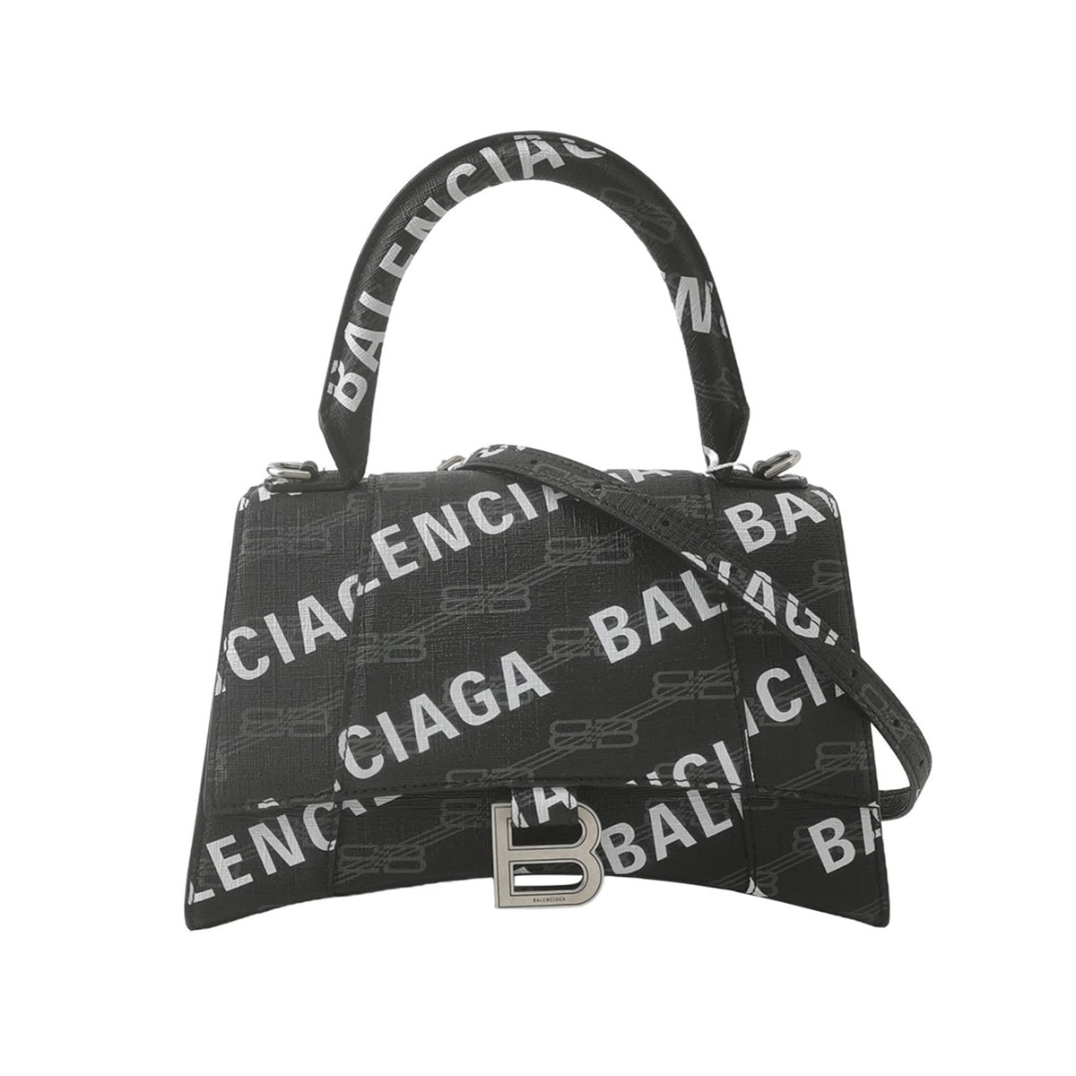 Balenciaga - Hourglass - Leather - Black - (S)