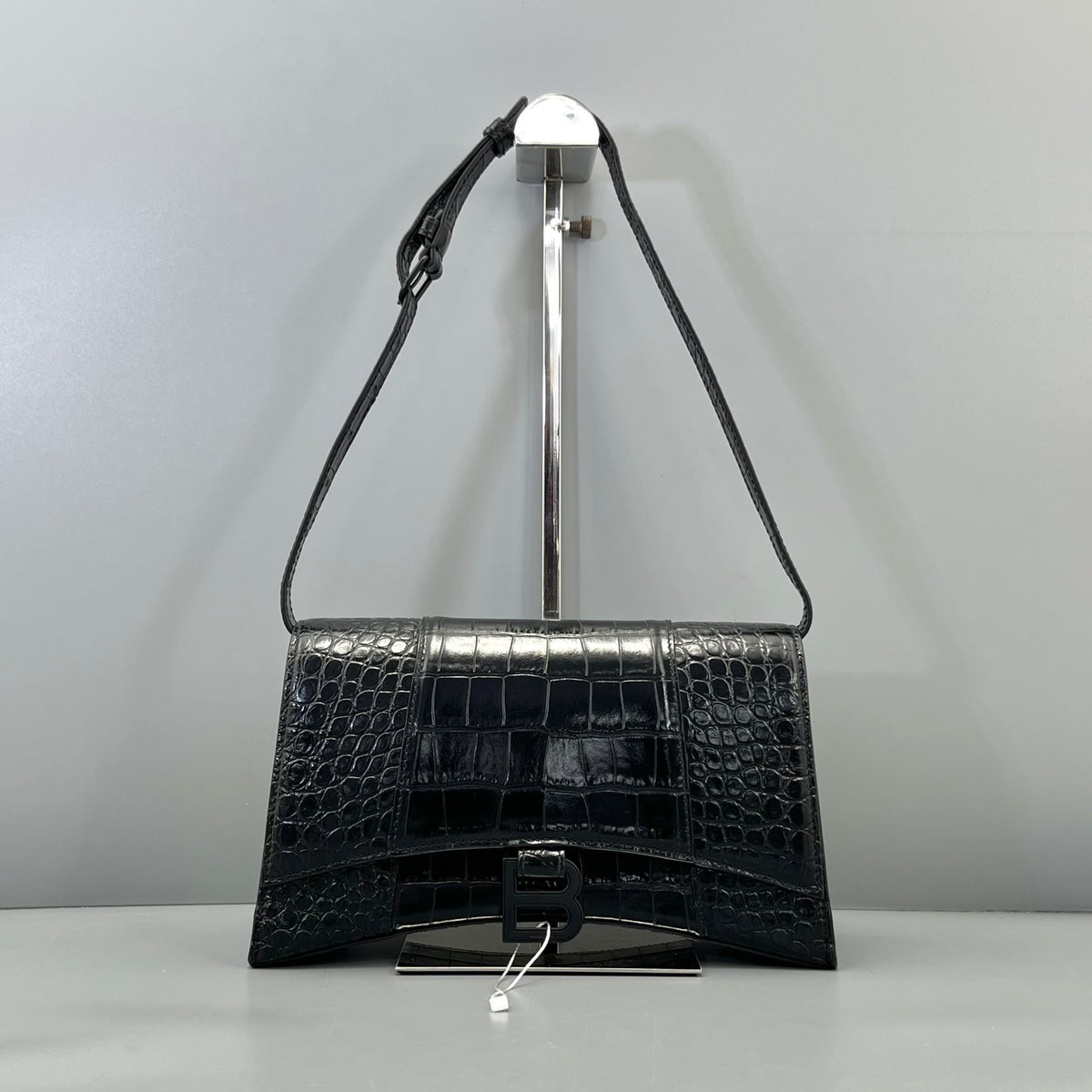 Balenciaga - Hourglass - Leather - Black - (small)