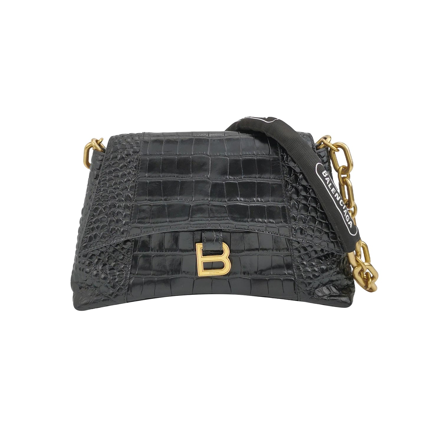 Balenciaga - Hourglass - Leather - Black - (Small)