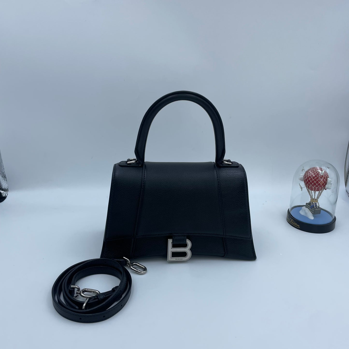 Balenciaga - Hourglass - Leather - Black - (small)