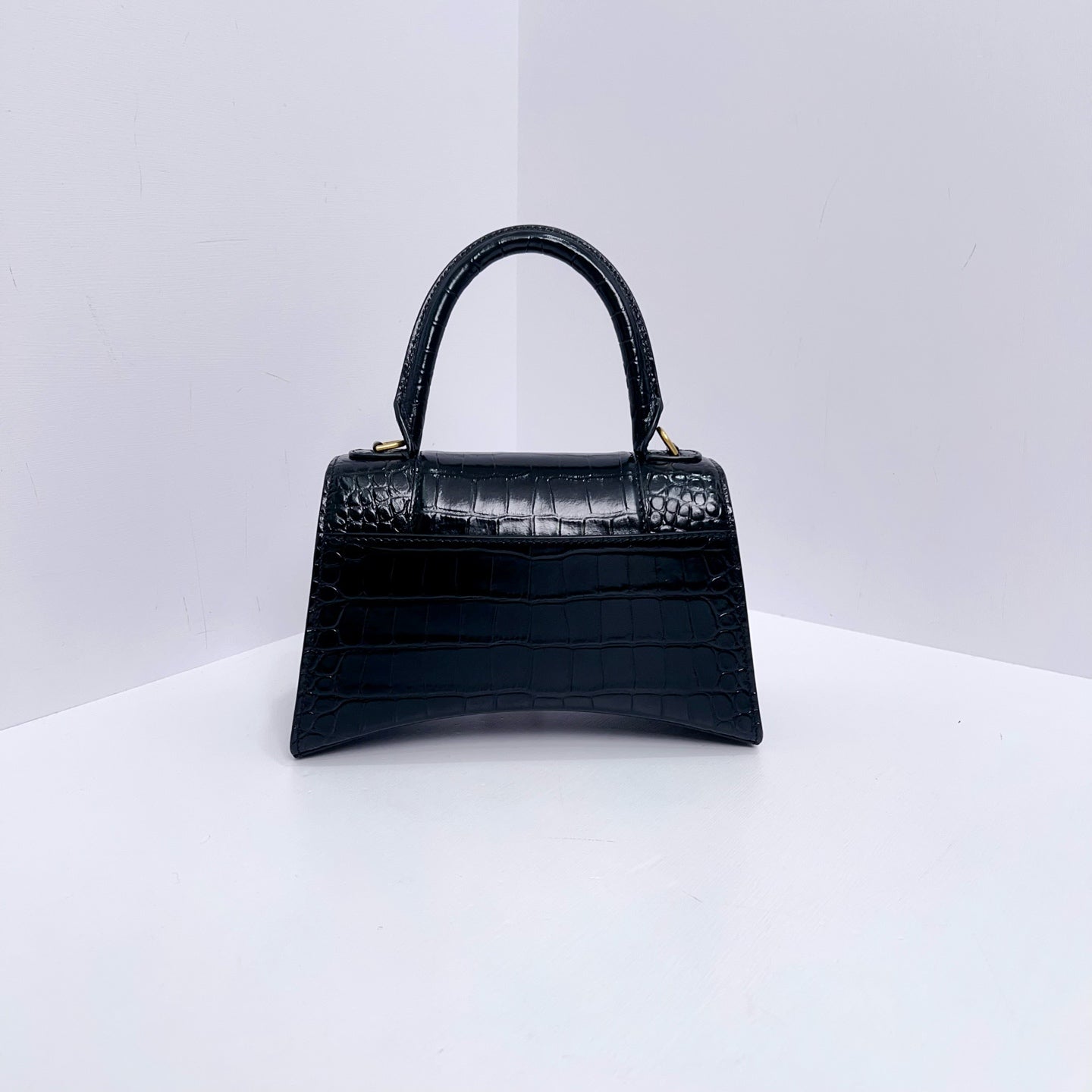 Balenciaga - Hourglass - Leather - Black - (small)