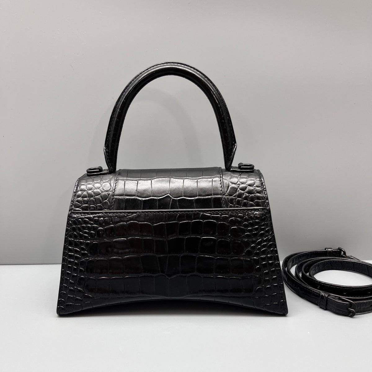Balenciaga - Hourglass - Leather - Black - (small)