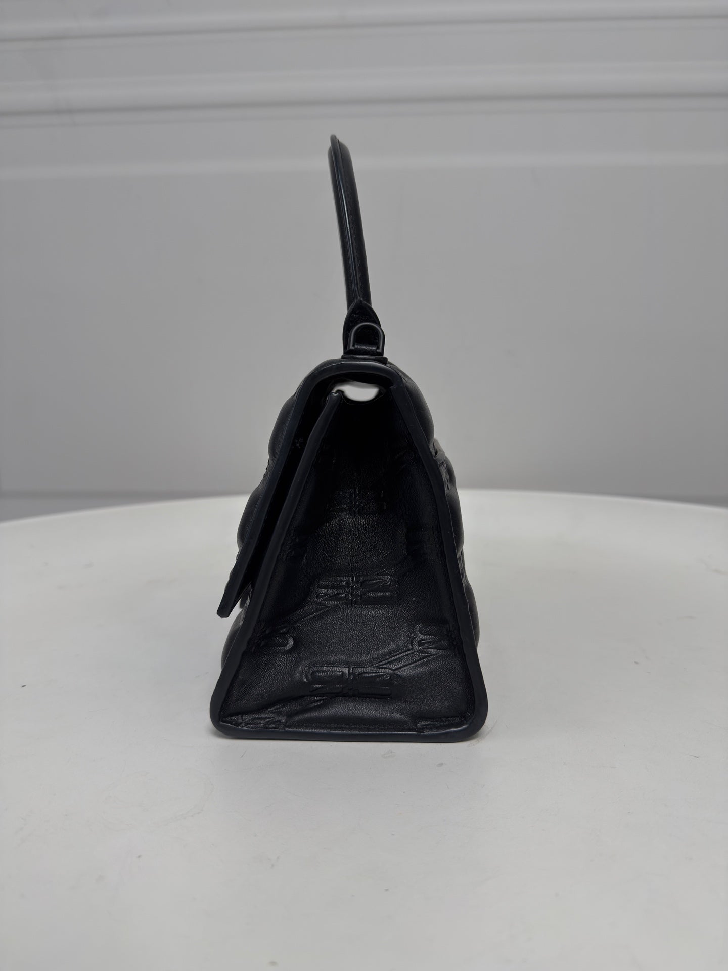 Balenciaga - Hourglass - Leather - Black - (small)