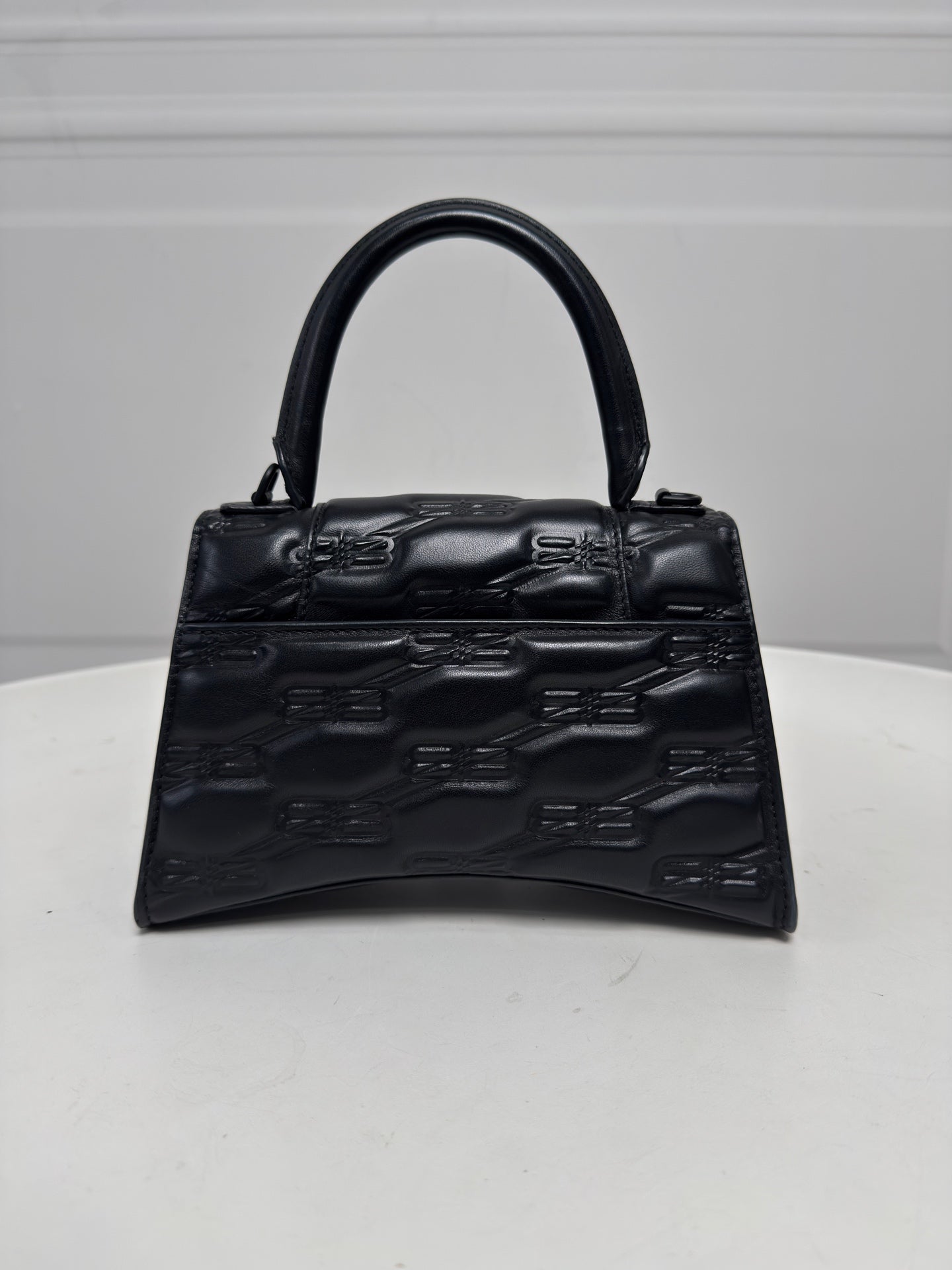 Balenciaga - Hourglass - Leather - Black - (small)
