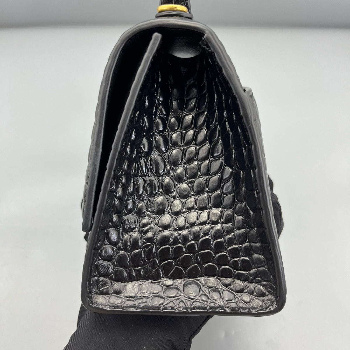 Balenciaga - Hourglass - Leather - Black - (small)