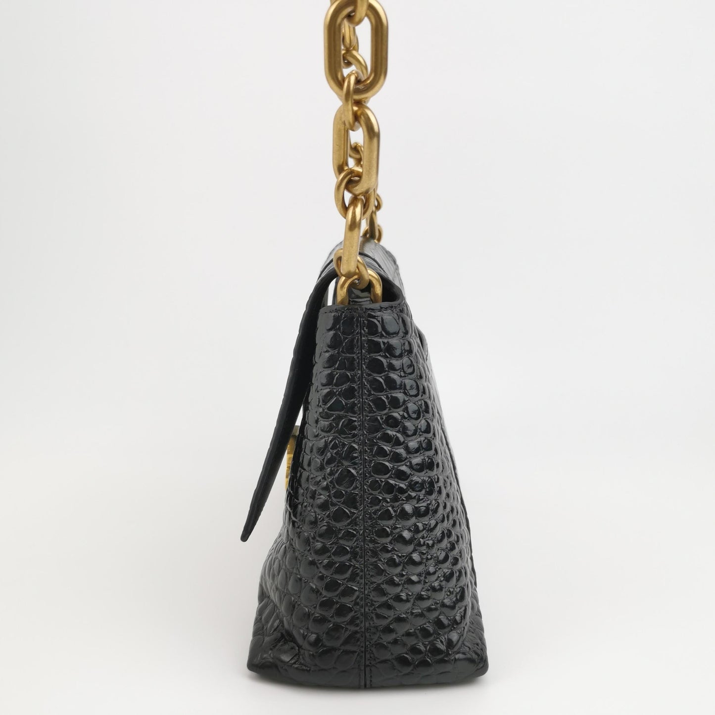 Balenciaga - Hourglass - Leather - Black - (Small)