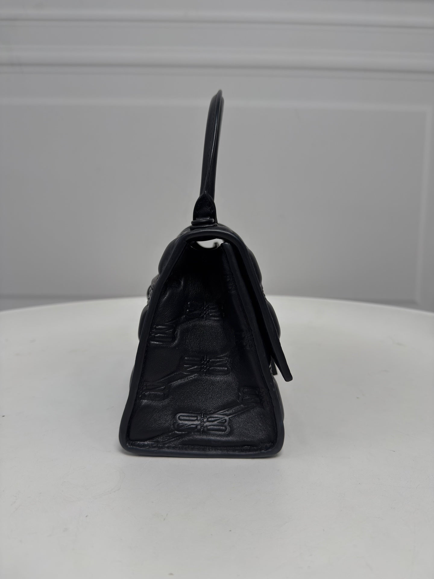 Balenciaga - Hourglass - Leather - Black - (small)