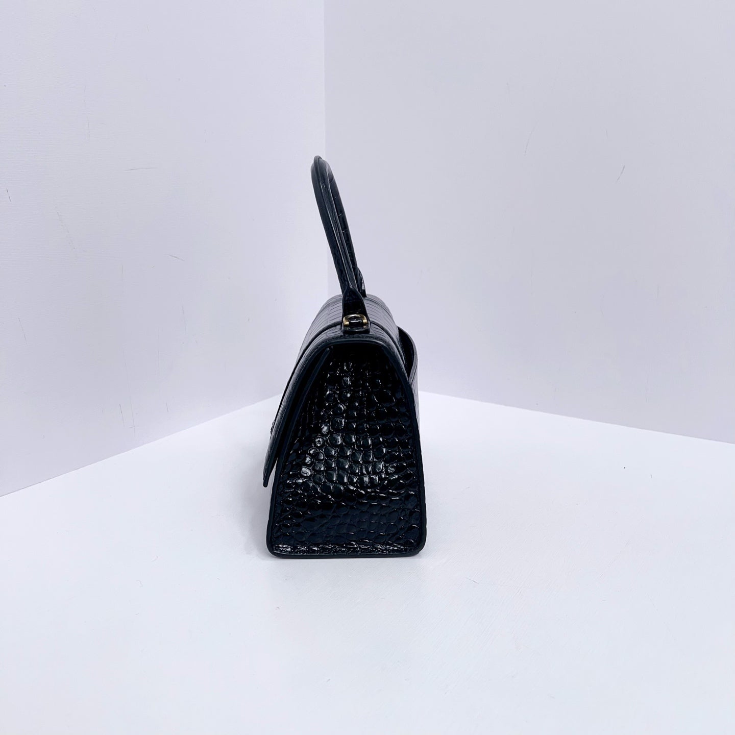Balenciaga - Hourglass - Leather - Black - (small)
