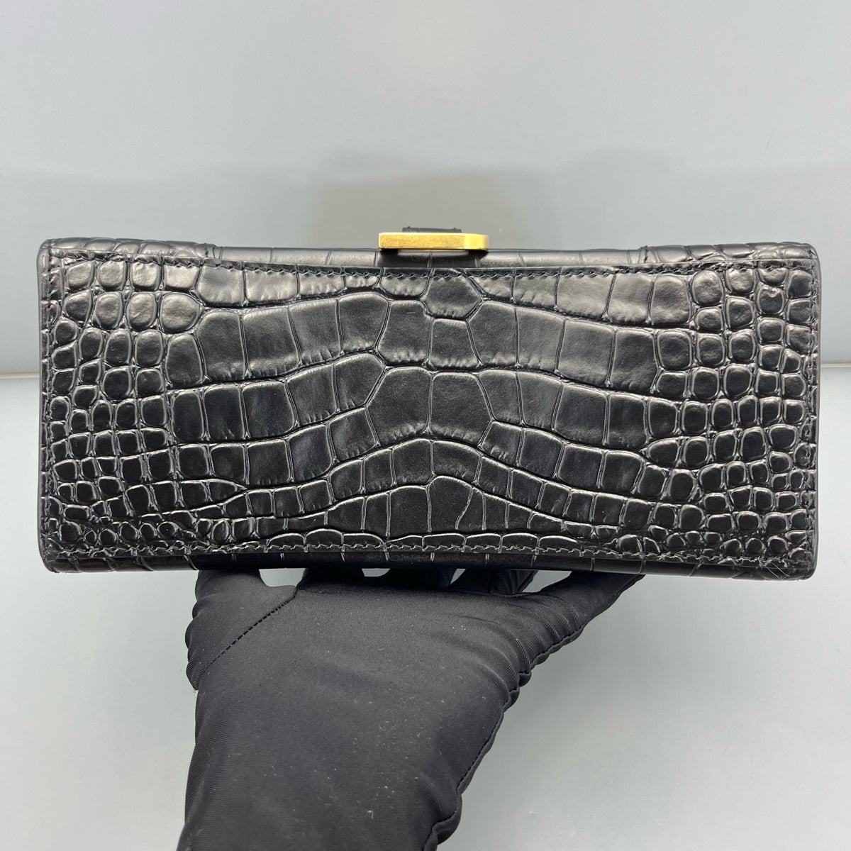 Balenciaga - Hourglass - Leather - Black - (small)