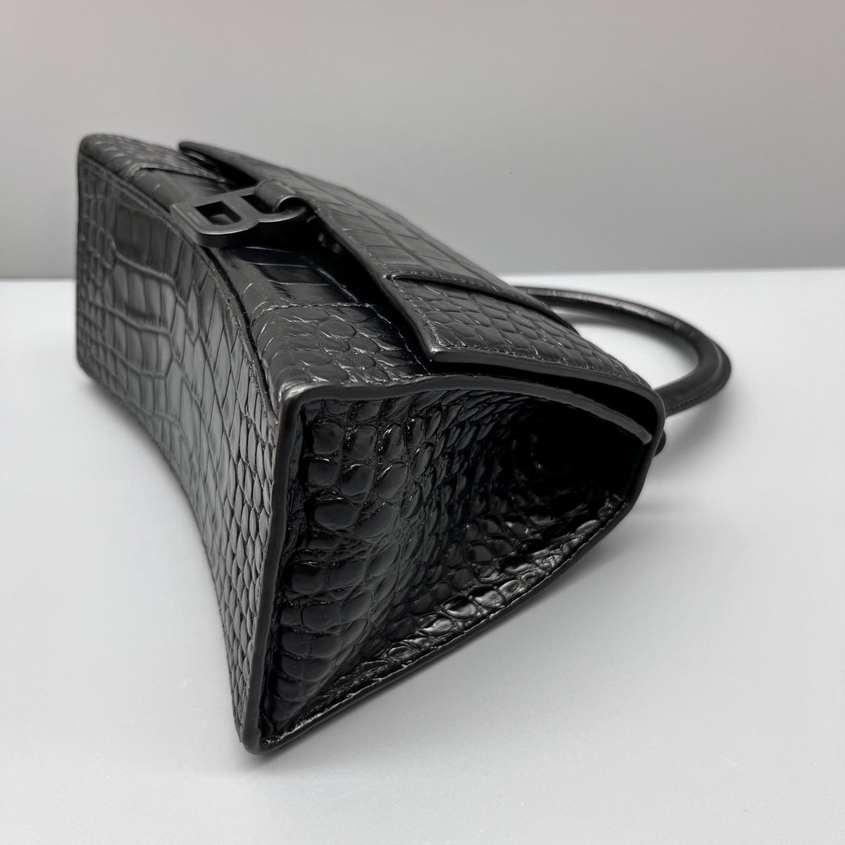 Balenciaga - Hourglass - Leather - Black - (small)