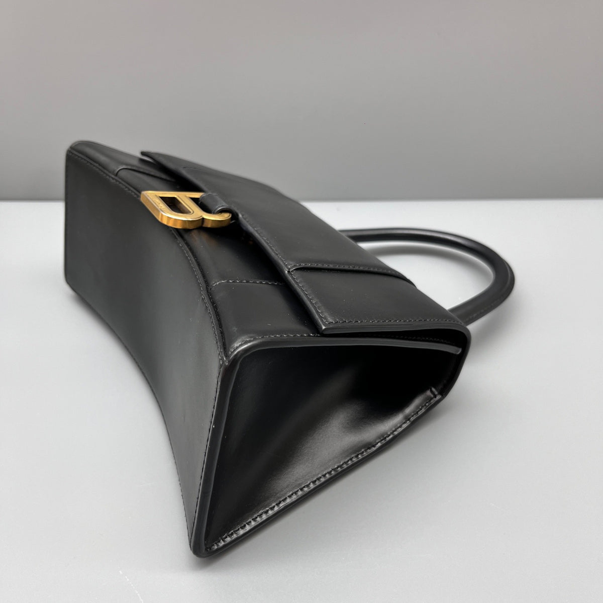 Balenciaga - Hourglass - Leather - Black - (Small)