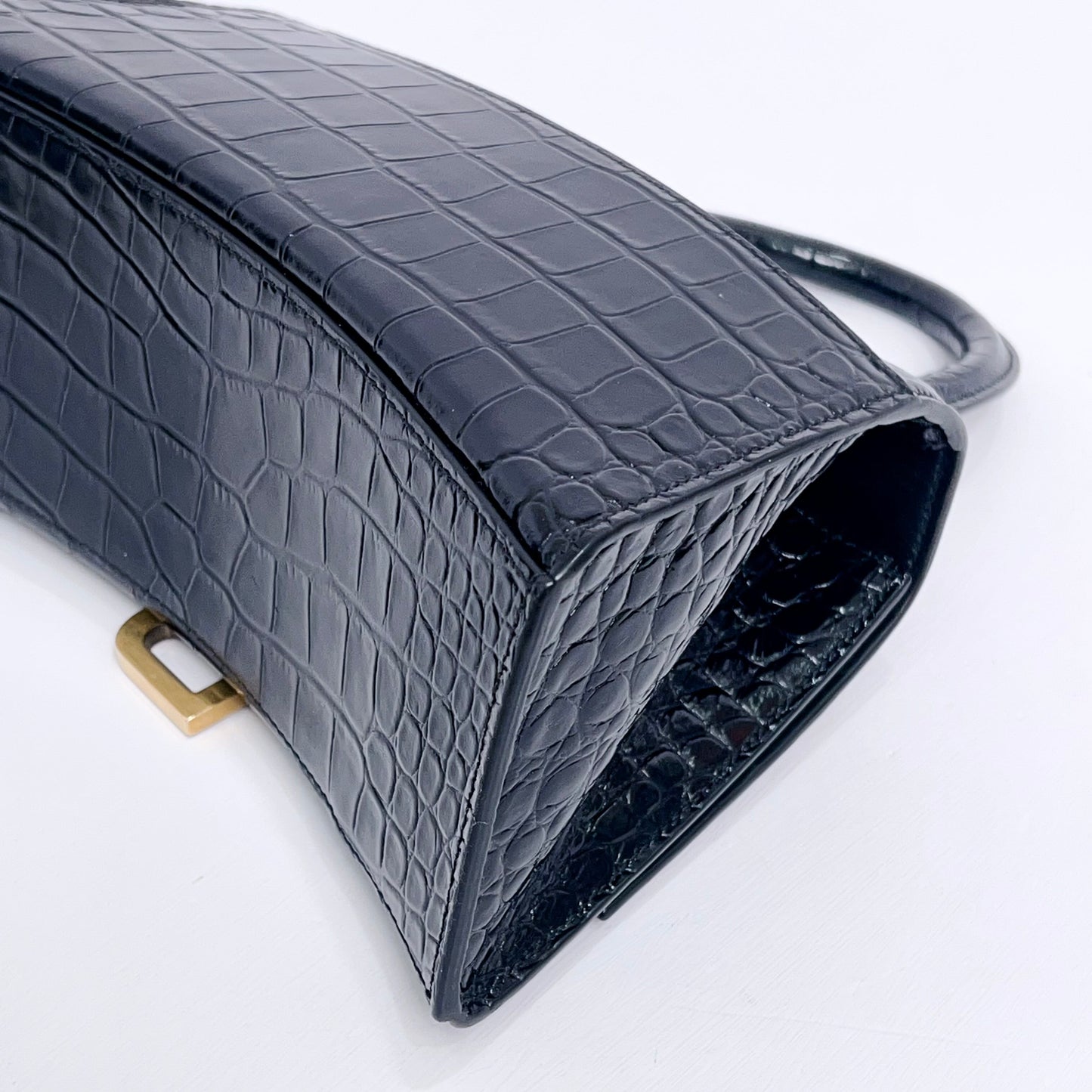Balenciaga - Hourglass - Leather - Black - (small)