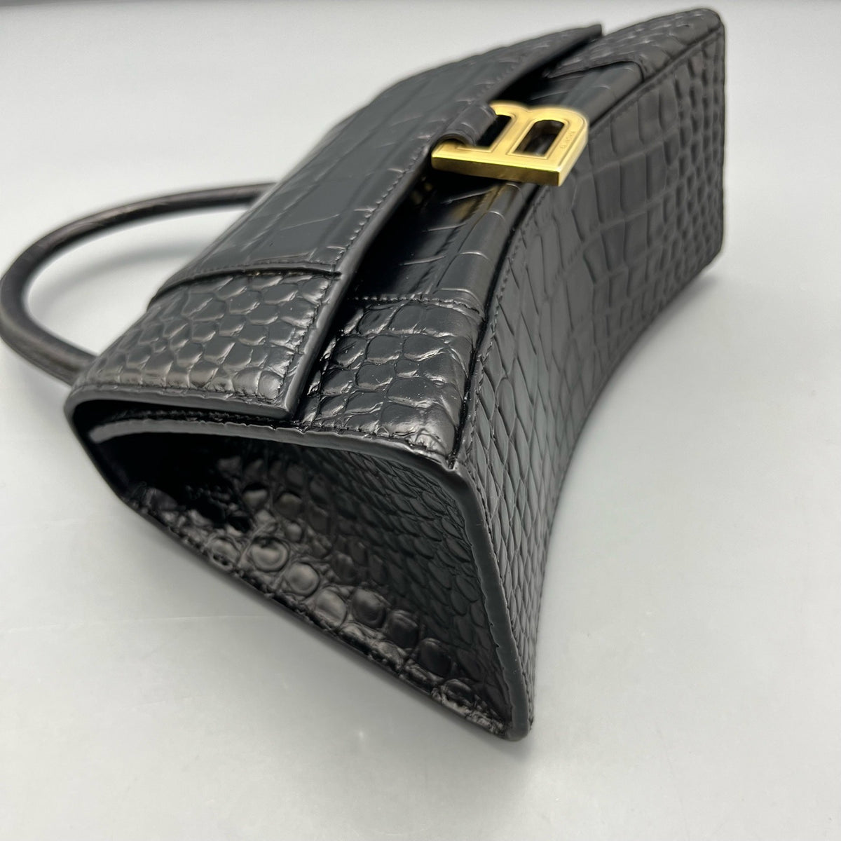 Balenciaga - Hourglass - Leather - Black - (small)