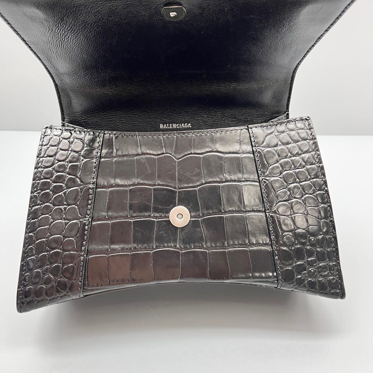Balenciaga - Hourglass - Leather - Black - (small)