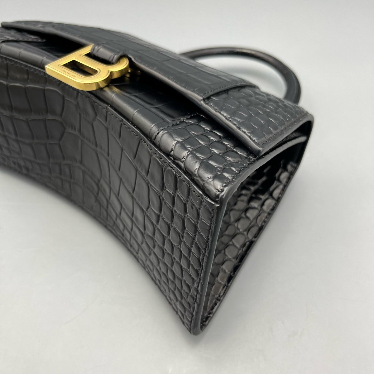 Balenciaga - Hourglass - Leather - Black - (small)