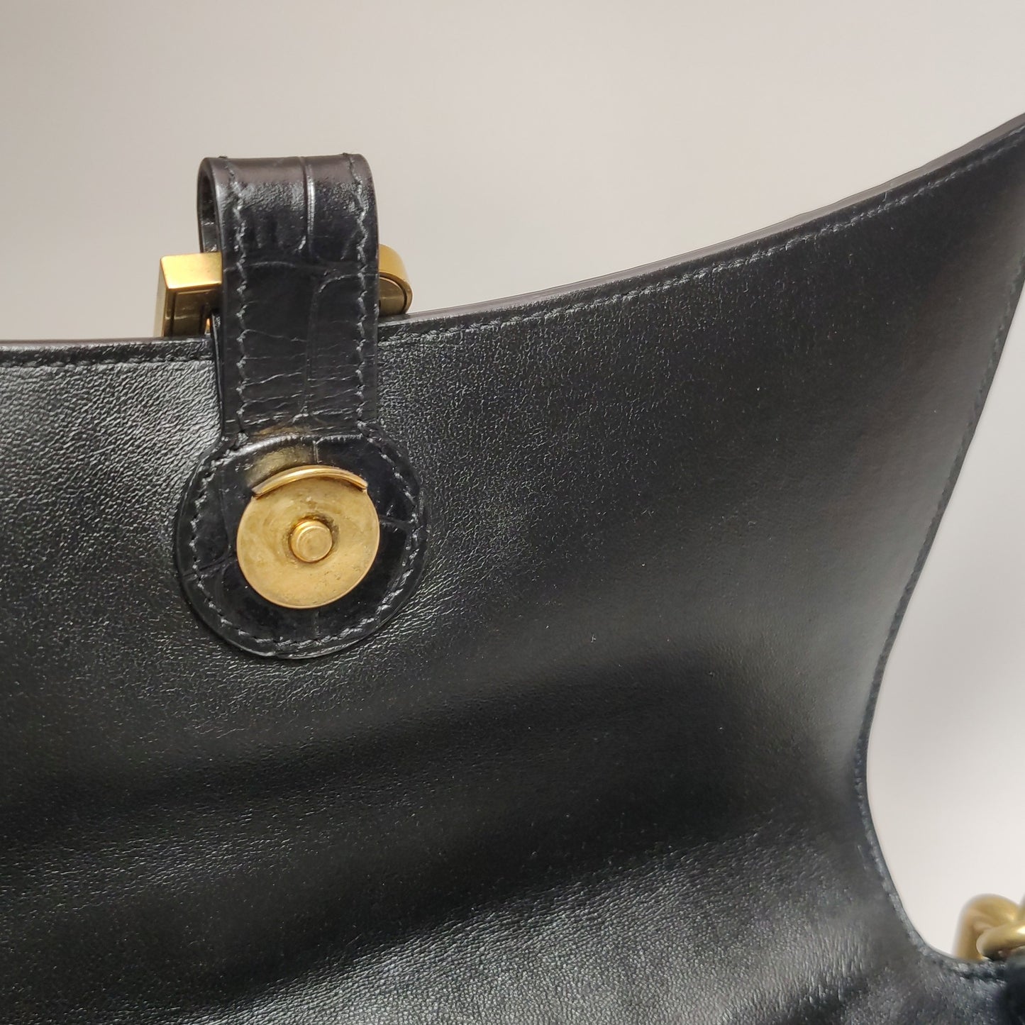 Balenciaga - Hourglass - Leather - Black - (Small)