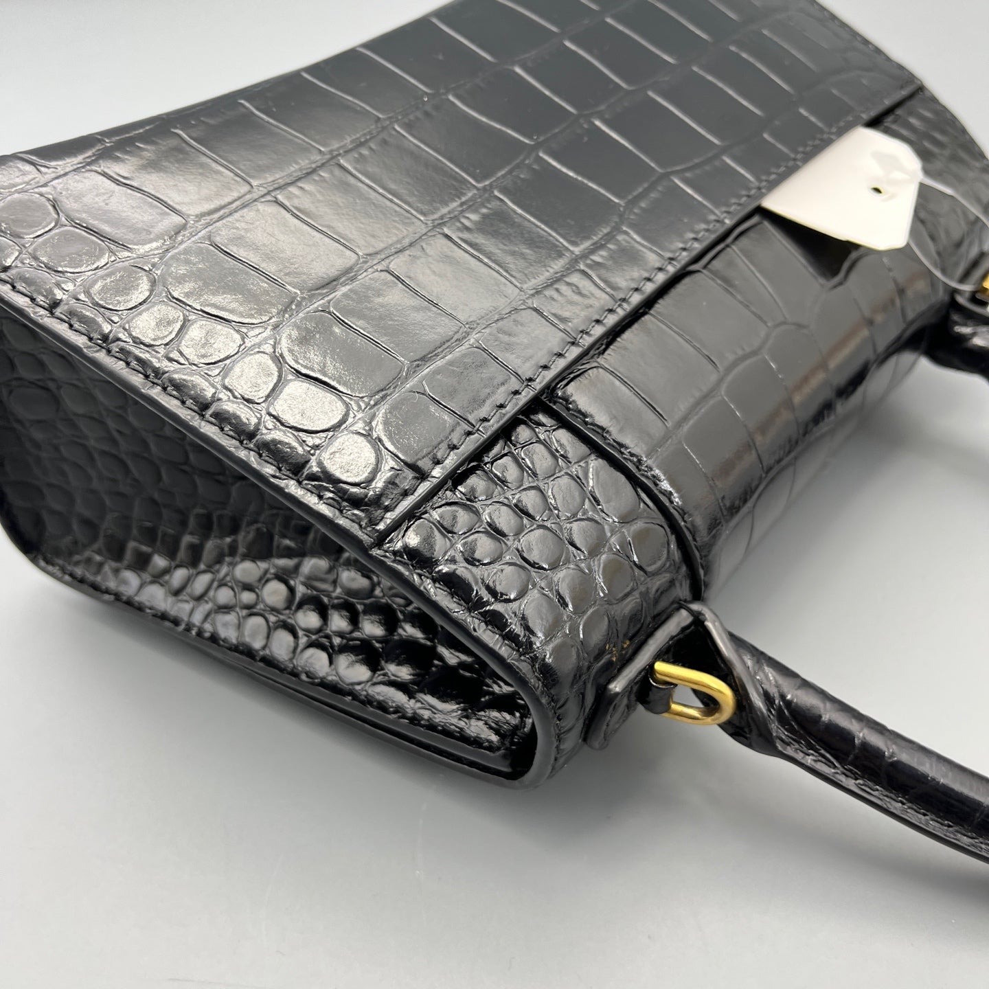 Balenciaga - Hourglass - Leather - Black - (small)