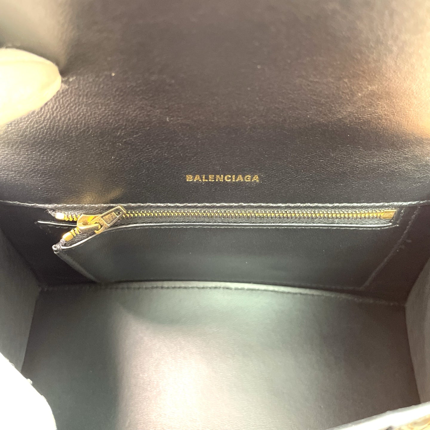 Balenciaga - Hourglass - Leather - Black - (small)