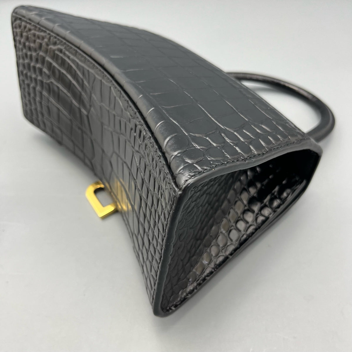 Balenciaga - Hourglass - Leather - Black - (small)