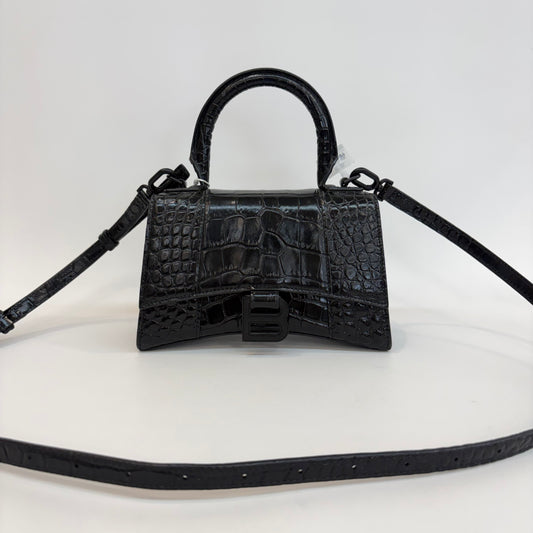 Balenciaga - Hourglass - Leather - Black - (xs)