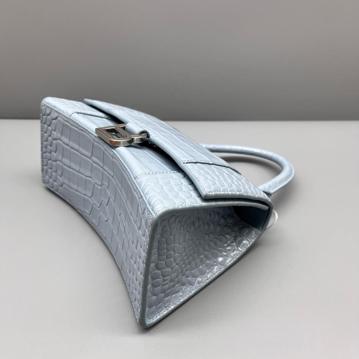 Balenciaga - Hourglass - Leather - Blue - (mini)