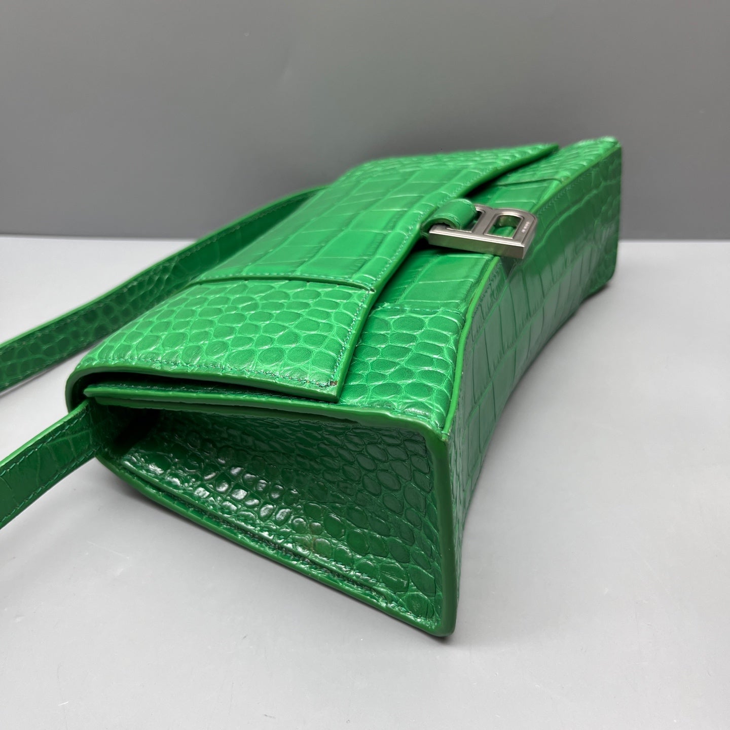 Balenciaga - Hourglass - Leather - Green - (mini)