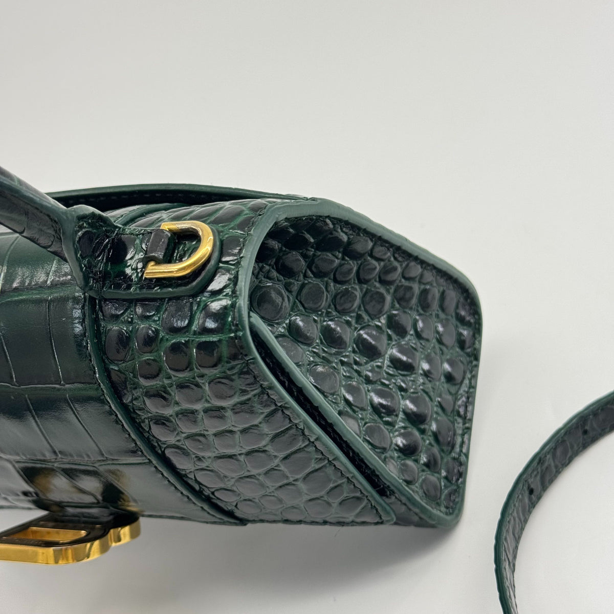 Balenciaga - Hourglass - Leather - Green - (mini)