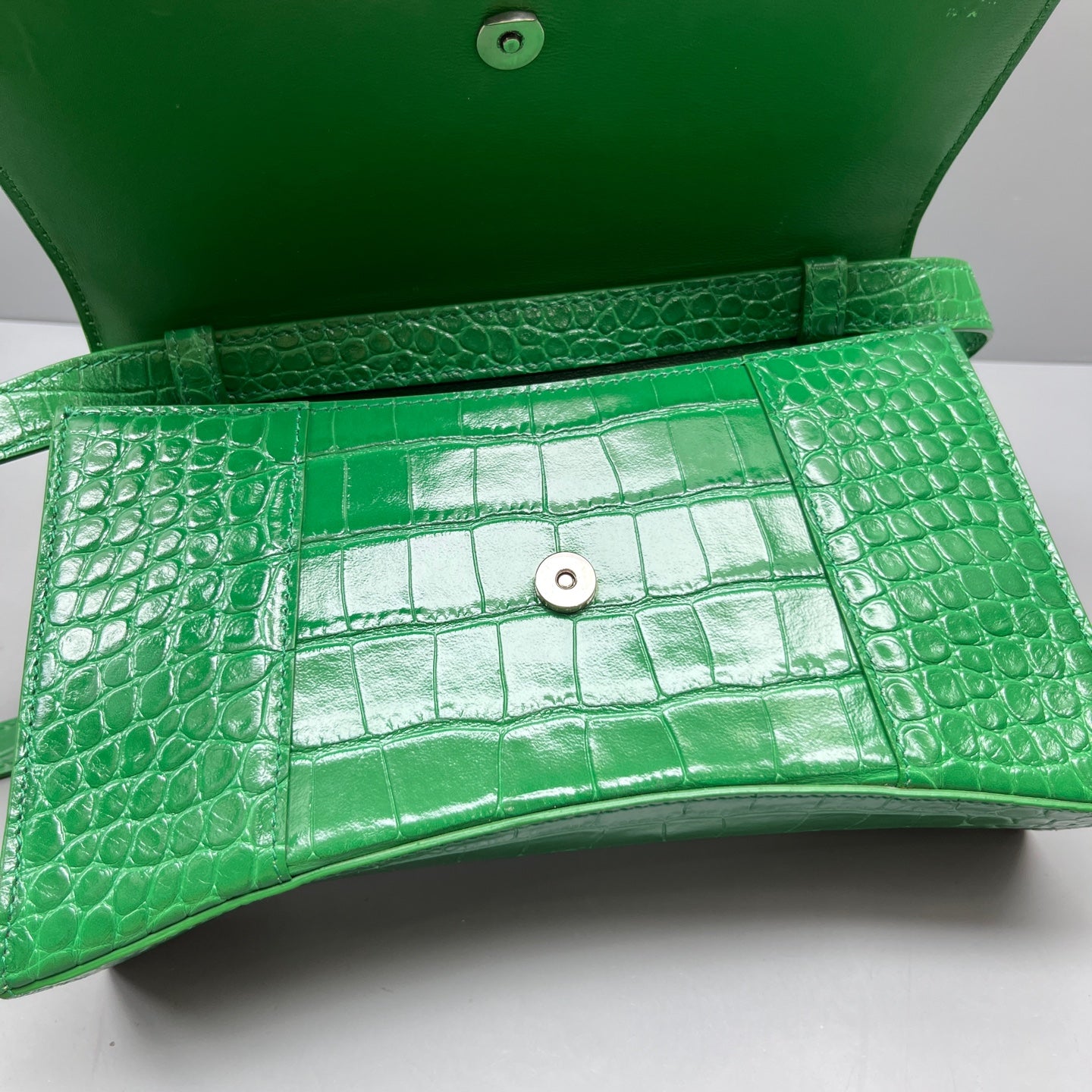 Balenciaga - Hourglass - Leather - Green - (mini)