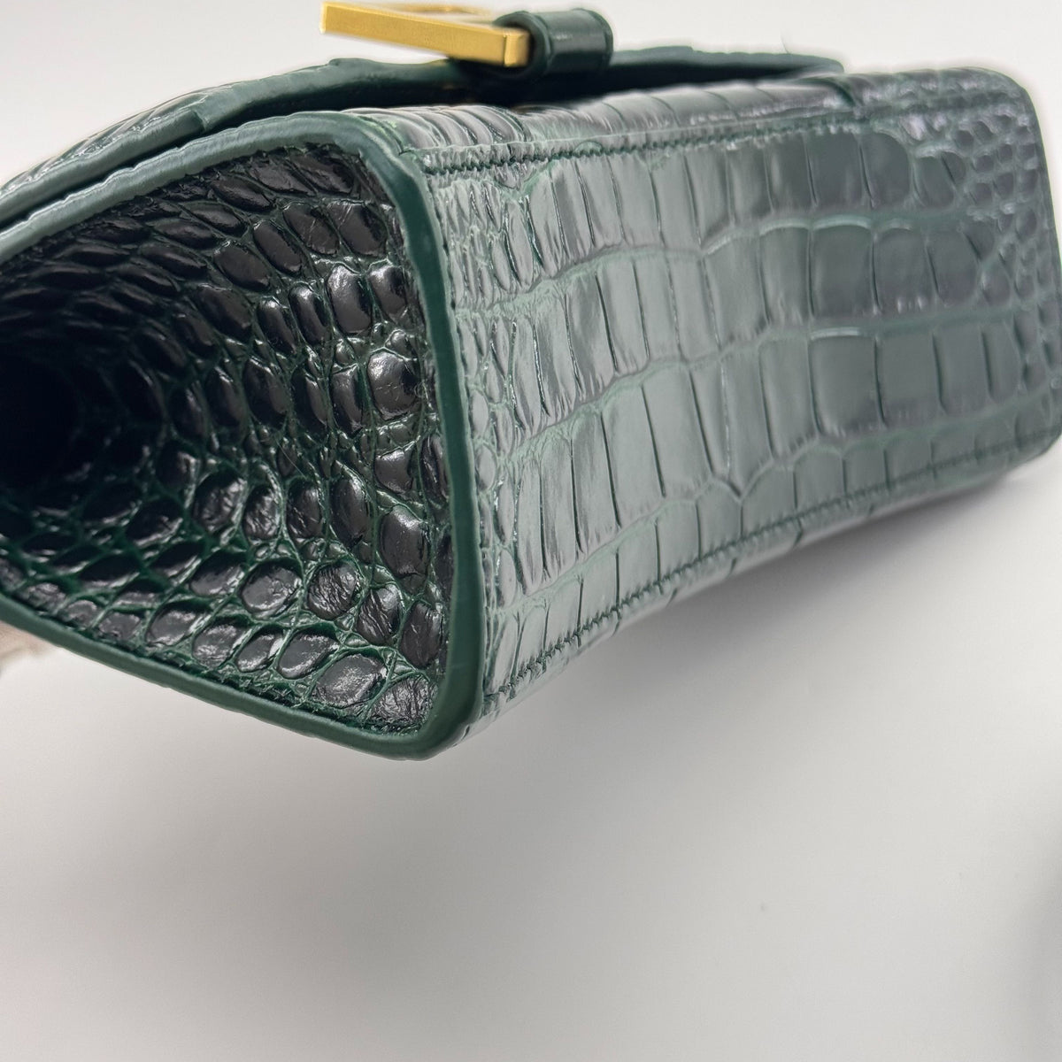 Balenciaga - Hourglass - Leather - Green - (mini)