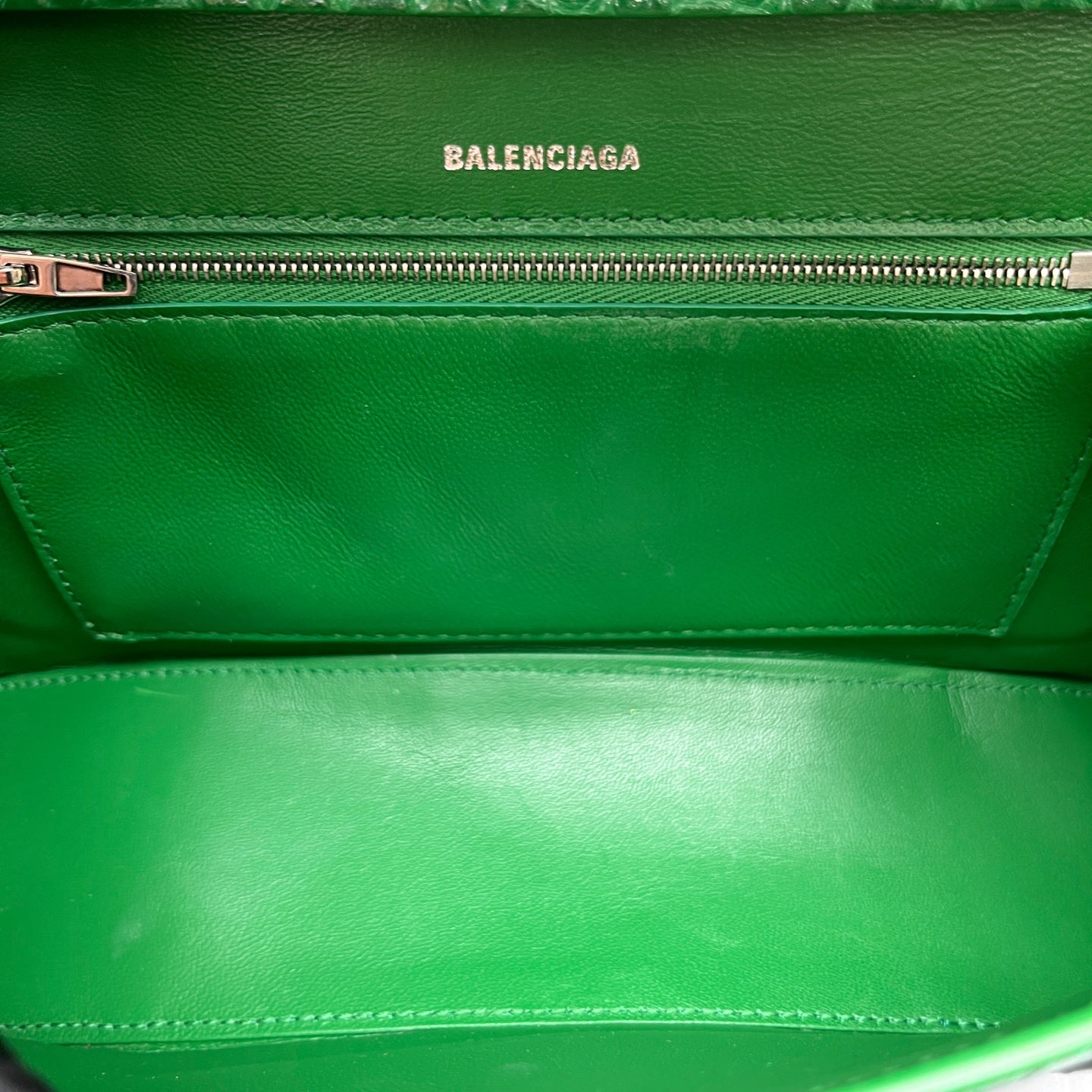 Balenciaga - Hourglass - Leather - Green - (mini)