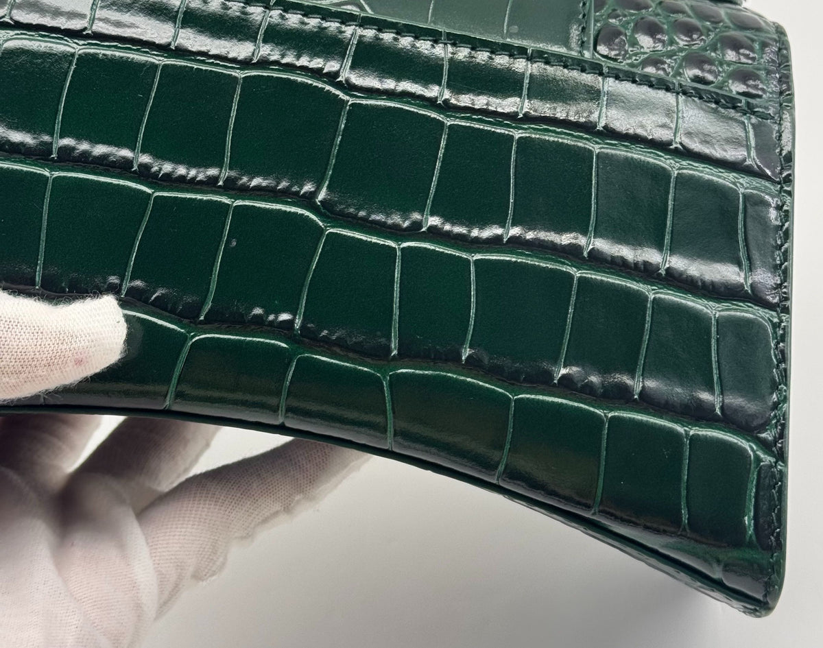 Balenciaga - Hourglass - Leather - Green - (mini)