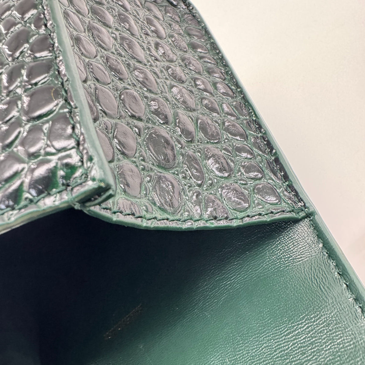 Balenciaga - Hourglass - Leather - Green - (mini)