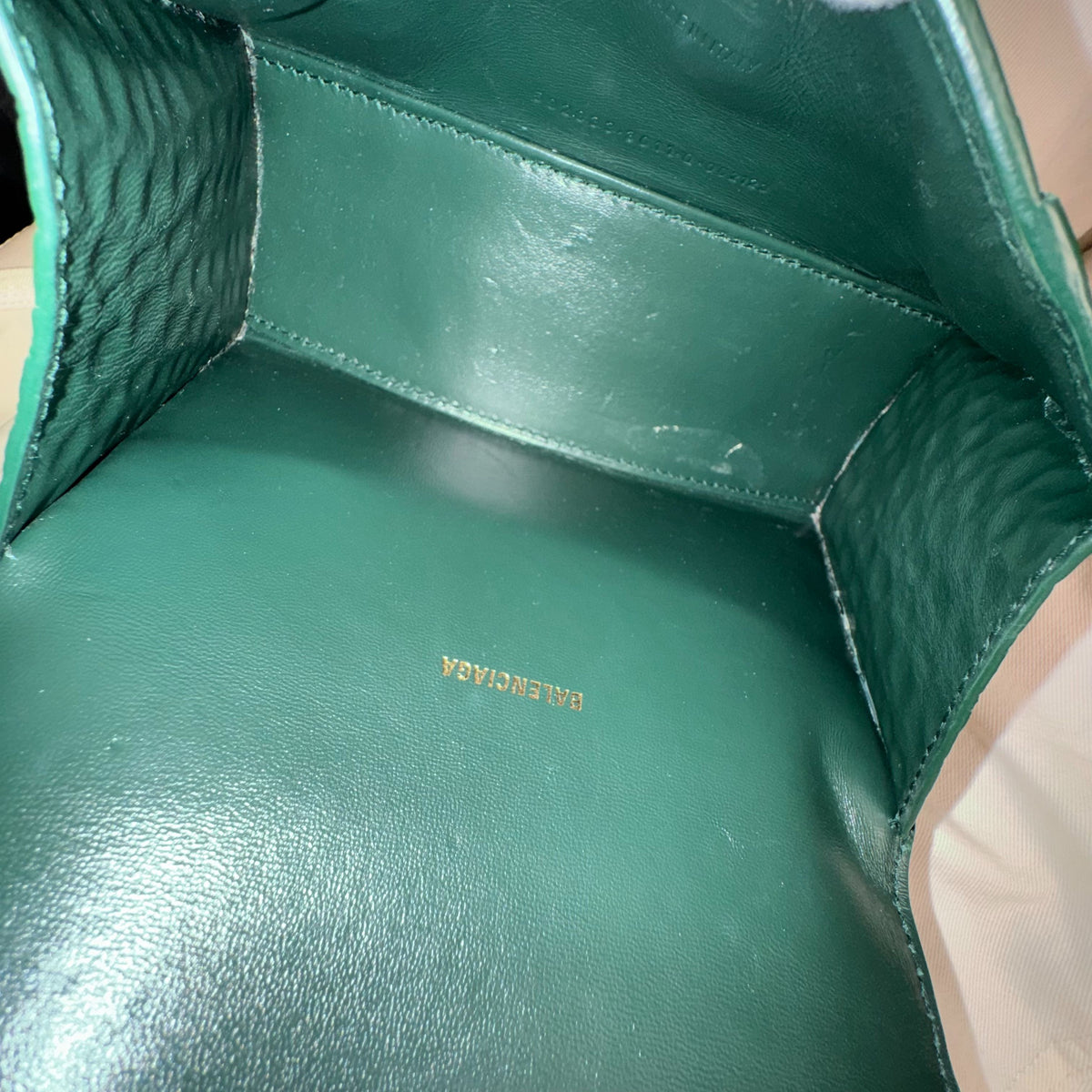 Balenciaga - Hourglass - Leather - Green - (mini)