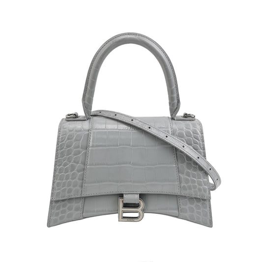 Balenciaga - Hourglass - Leather - Grey - (small)