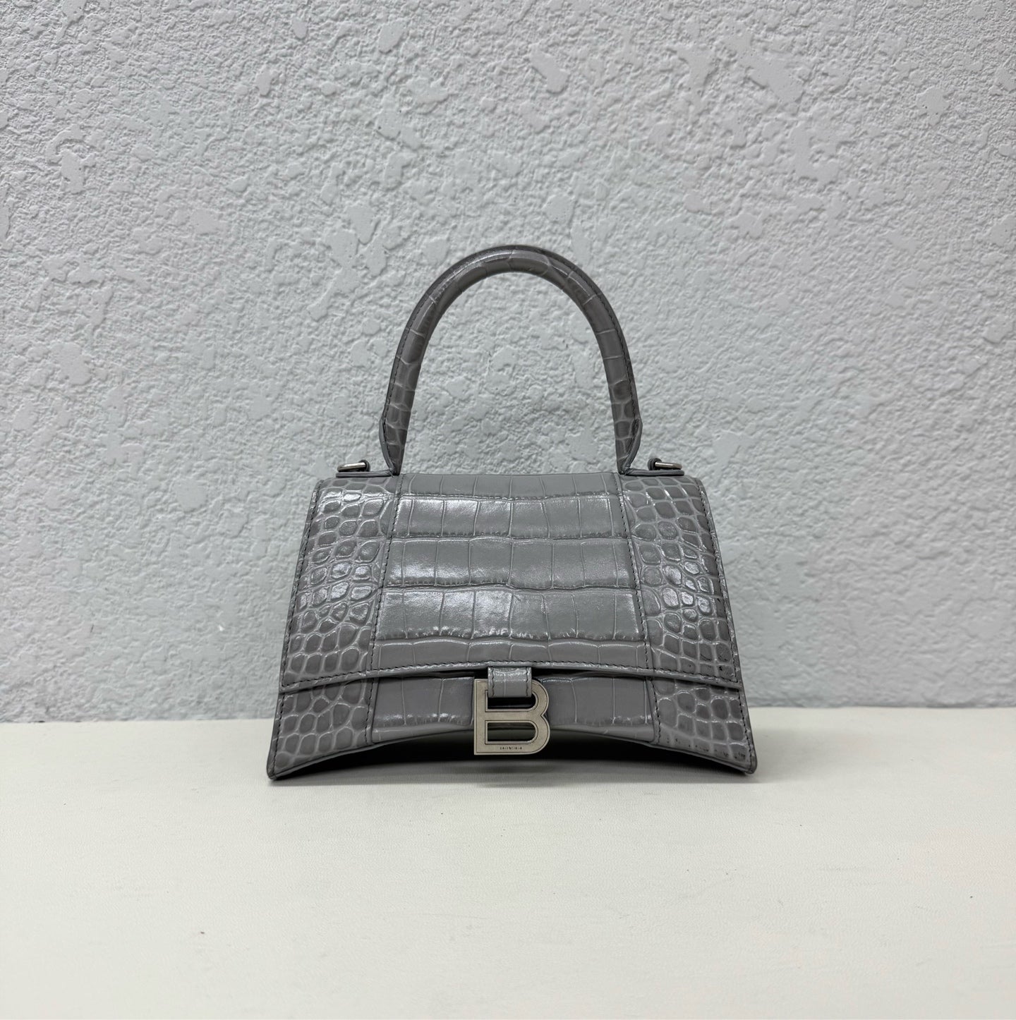 Balenciaga - Hourglass - Leather - Grey - (Small)