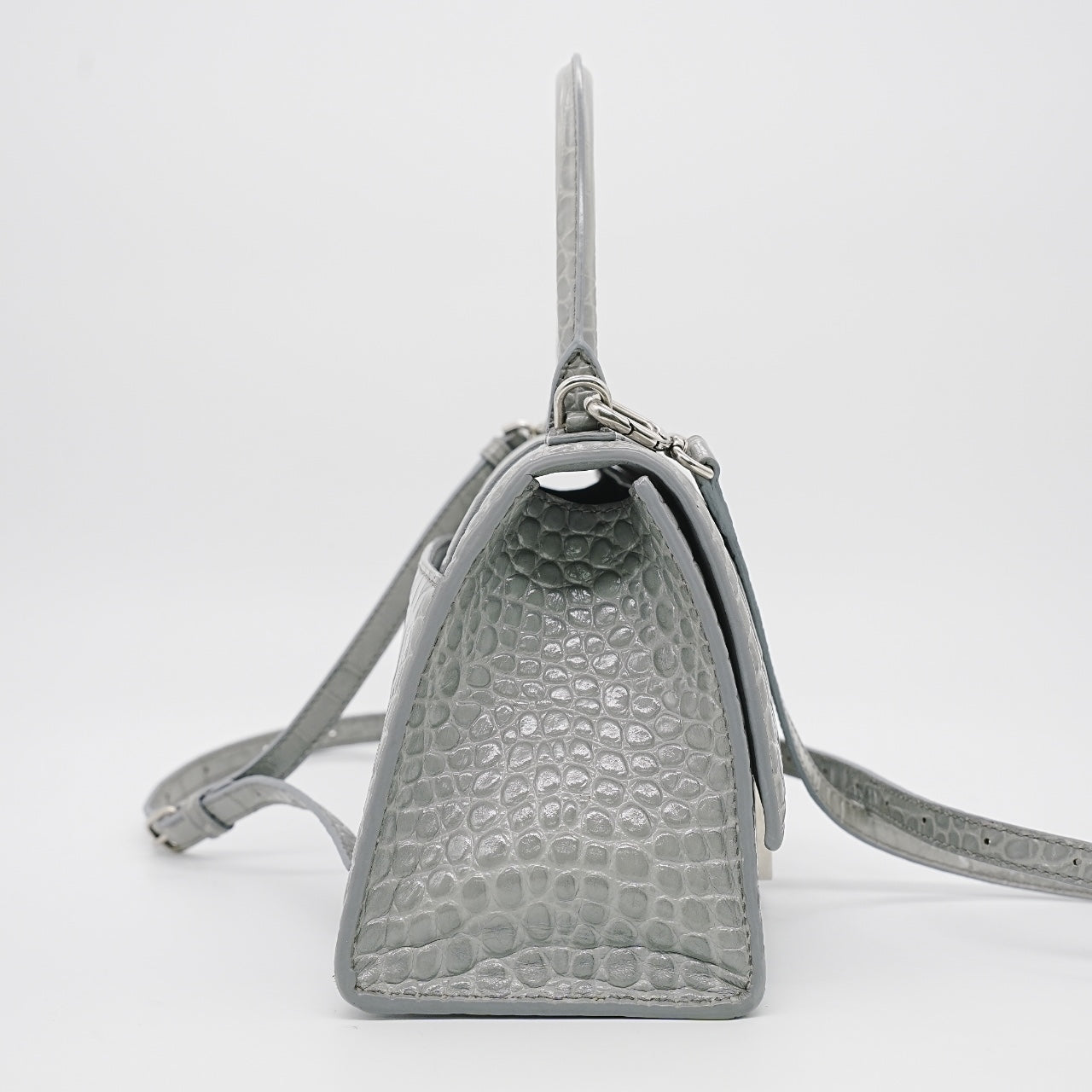 Balenciaga - Hourglass - Leather - Grey - (small)