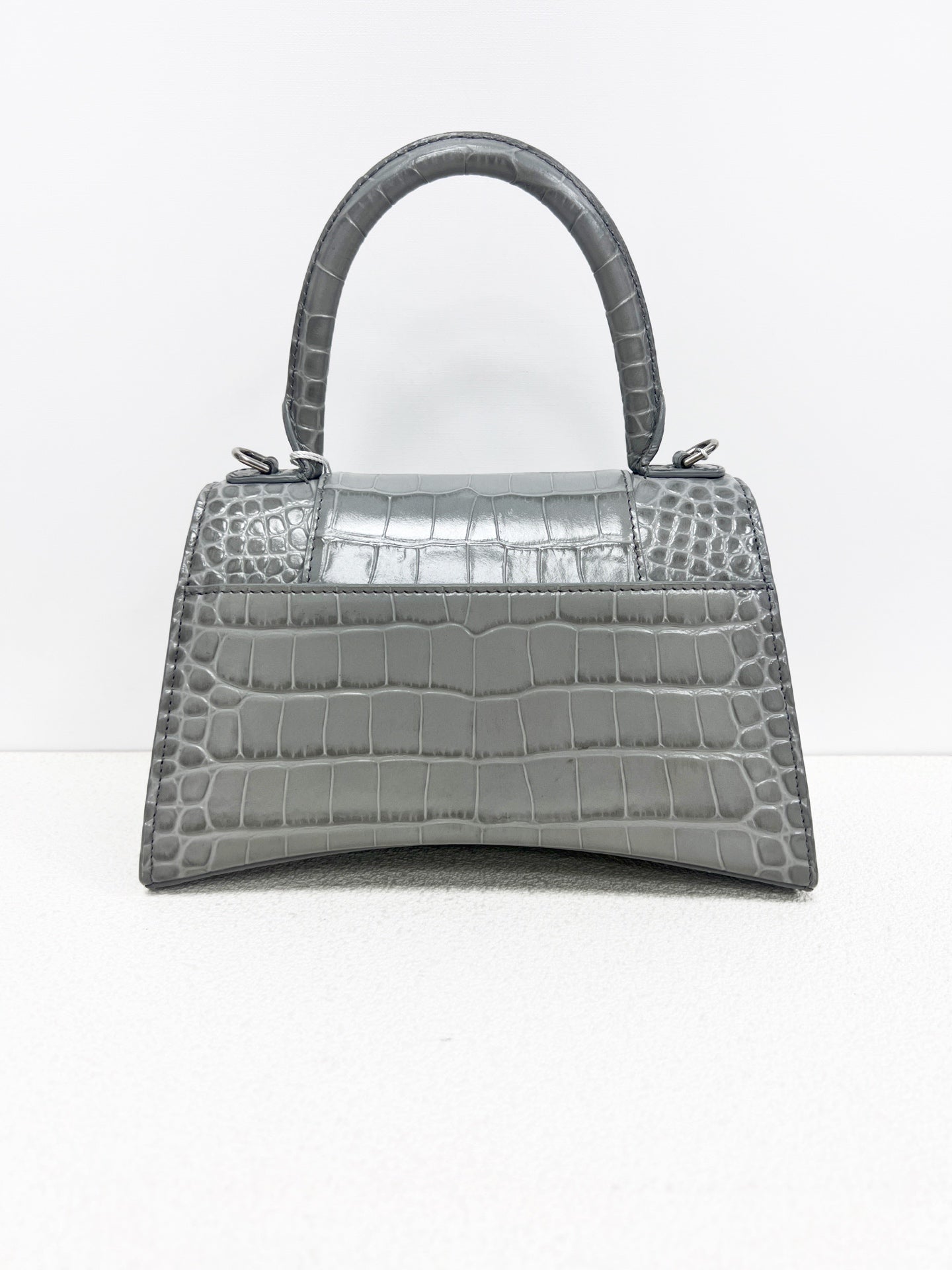 Balenciaga - Hourglass - Leather - Grey - (small)