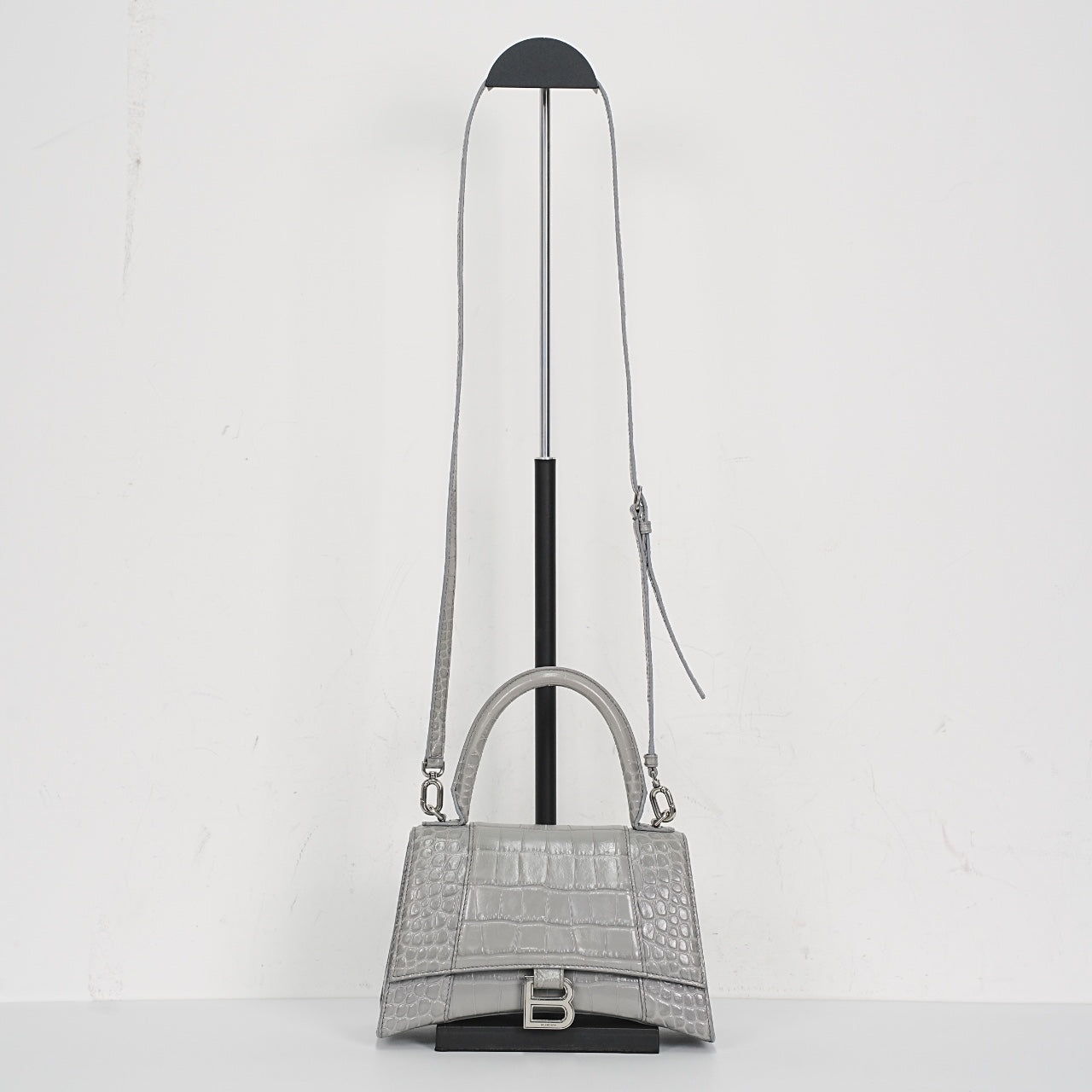Balenciaga - Hourglass - Leather - Grey - (small)