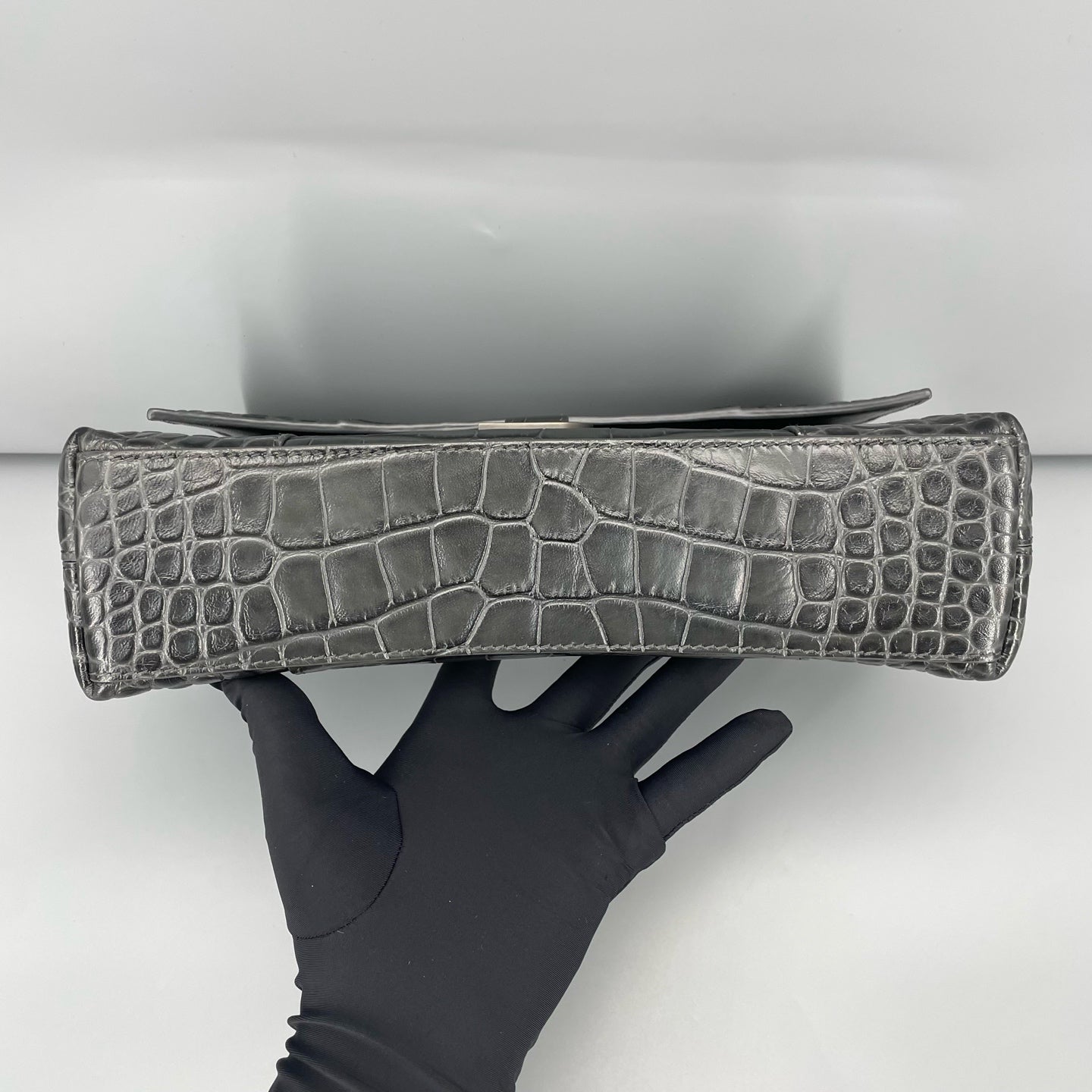 Balenciaga - Hourglass - Leather - Grey - (small)
