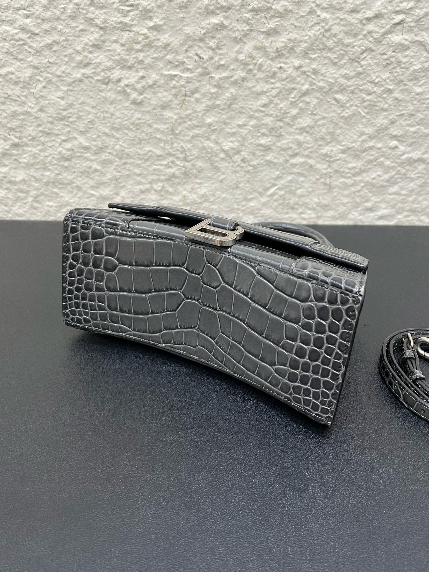 Balenciaga - Hourglass - Leather - Grey - (small)